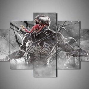 Venom 3 - Movie 5 Panel Canvas Art Wall Decor
