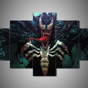 Venom - Movie 5 Panel Canvas Art Wall Decor