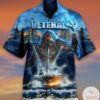 Veteran And Ocean Hawaiian Shirt