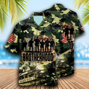 Veteran Thanks You Brotherhood Hawaiian Shirt