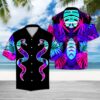 Vibrant Snakes Hawaiian Shirt Summer Button Up