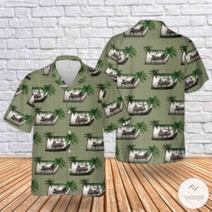 Vietnam Era Ch-47 Chinook Hawaiian Shirt