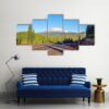 View Of Mt Bachelor - Nature 5 Panel Canvas Art Wall Decor
