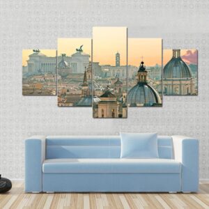 View Of Rome From Castel Sant’Angelo