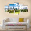 View Of The Melbourne City - Nature 5 Panel Canvas Art Wall Decor