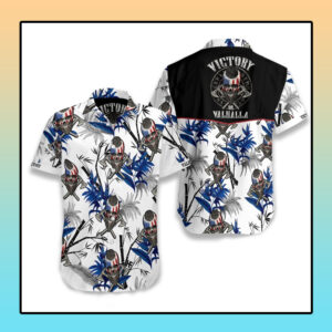Viking Victory Valhalla Hawaiian Shirt