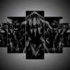 Vikings 2 - Abstract 5 Panel Canvas Art Wall Decor