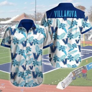 Villanova Wildcats Logo 3D Hawaiian Shirt