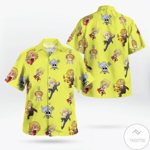 Vinsmoke Sanji Chibi One Piece Hawaiian Shirt