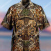 Vintage Dragon Viking All Over Printing Hawaiian Shirt