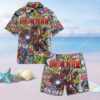 Vintage Iron Man Comic Summer Vacation Hawaiian Shirt