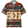Vintage Native American Culture All Over Printed Hawaiian Shirt
