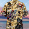 Vintage Pirates Skull All Over Printing Hawaiian Shirt