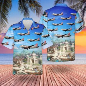Volotea Airbus A319-100 Hawaiian Shirt