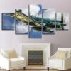 Vought F4U-4 Corsair Us Navy World War Ii Fighter Ww2 - Aircraft 5 Panel Canvas Art Wall Decor