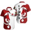 Wales Hawaiian Shirt Summer Button Up
