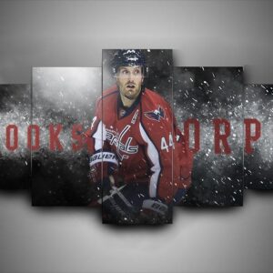 Washington Capitals - Brooks Orpik - Sport 5 Panel Canvas Art Wall Decor