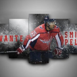 Washington Capitals - Devante Smith - Sport 5 Panel Canvas Art Wall Decor