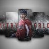 Washington Capitals - Dmitry Orlov - Sport 5 Panel Canvas Art Wall Decor