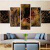 Washington Redskins 2 - Sport 5 Panel Canvas Art Wall Decor