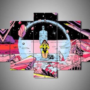 Watchmen 2 - Movie 5 Panel Canvas Art Wall Decor