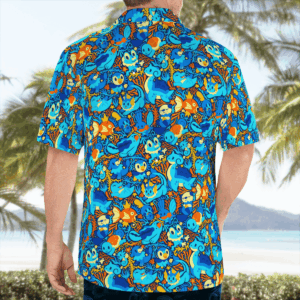 Water Pokemon Hawaiian Shirt