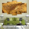 We The People - Music 5 Panel Canvas Art Wall Decor
