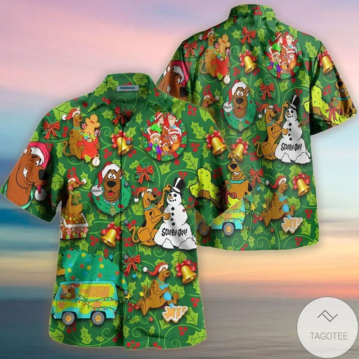 We’Ll All Be Home For Christmas Scooby Doo Hawaiian Shirt We’Ll All Be Home For Christmas Scooby Doo Hawaiian Shirt