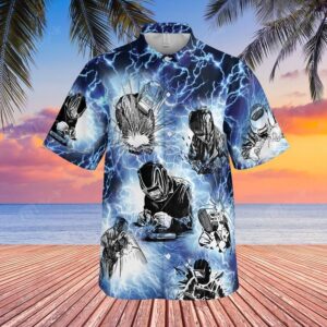 Welder Lightning Hawaii Shirt