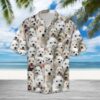 West Highland White Terrier Hawaiian Shirt Summer Button Up