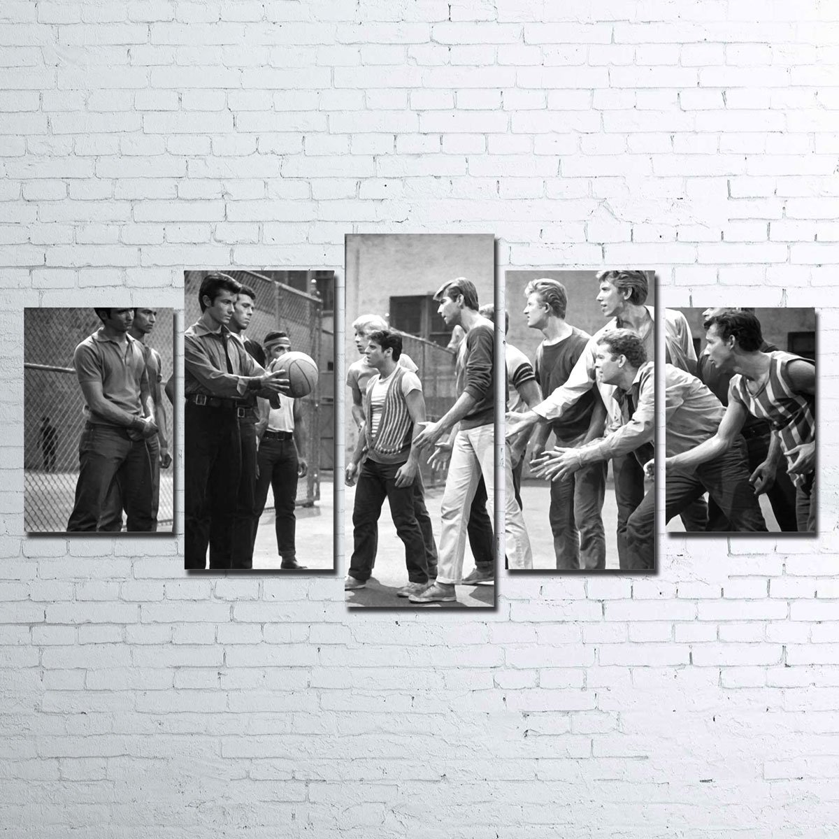 West Side Story - Movie 5 Panel Canvas Art Wall Decor West Side Story - Movie 5 Panel Canvas Art Wall Decor