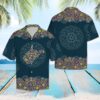 West Virginia Mandala Hawaiian Shirt Summer Button Up