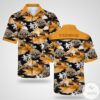 West Virginia Mountaineers Camouflage Veteran 3D Personalized Hawaiian Shirt