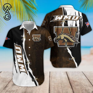 Western Michigan Broncos Sport Team Hawaiian Shirt