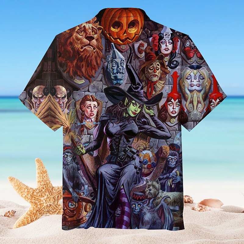 Wicked Witch Of The West In The Wizard Of Oz Hawaiian Shirt Wicked Witch Of The West In The Wizard Of Oz Hawaiian Shirt