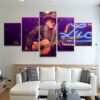 Willie Nelson - Music 5 Panel Canvas Art Wall Decor