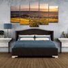 Wine Country - Nature 5 Panel Canvas Art Wall Decor