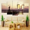 Wine Enthusiast - Wine 5 Panel Canvas Art Wall Decor