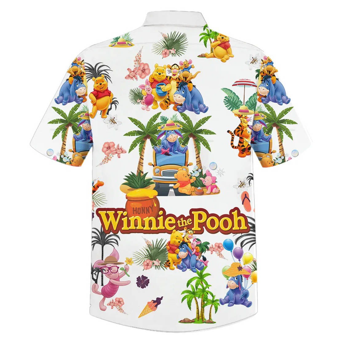 Winnie The Pooh Summer Hawaiian Shirt Winnie The Pooh Summer Hawaiian Shirt