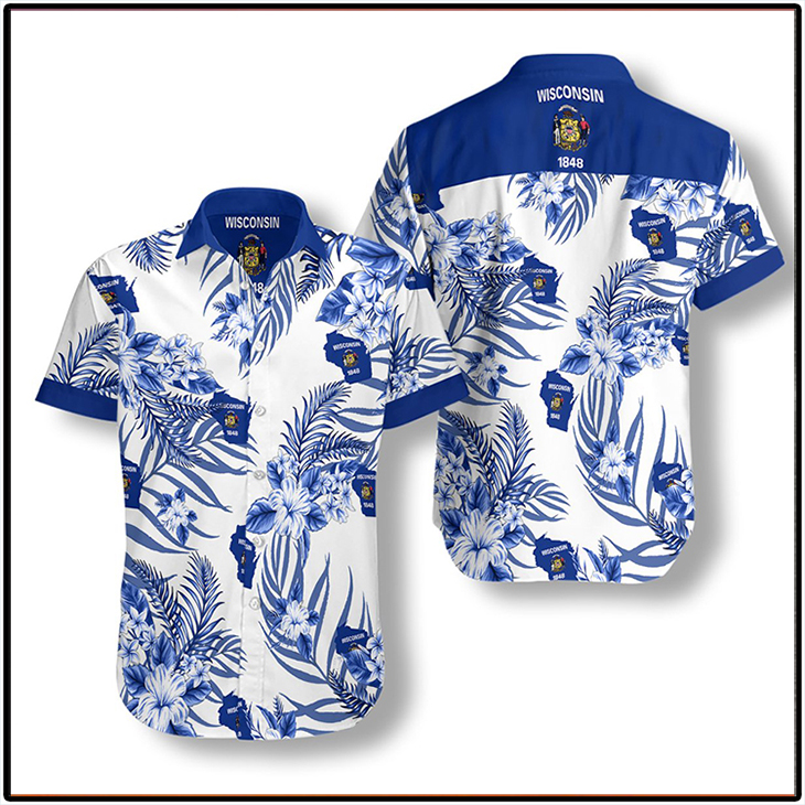 Wisconsin Proud Hawaiian Shirt Wisconsin Proud Hawaiian Shirt