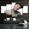 Wiz Khalifa - Famous Person 5 Panel Canvas Art Wall Decor