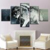 Wolf Frames - Animal 5 Panel Canvas Art Wall Decor