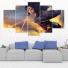 Wonder Woman 5 - Dc 5 Panel Canvas Art Wall Decor