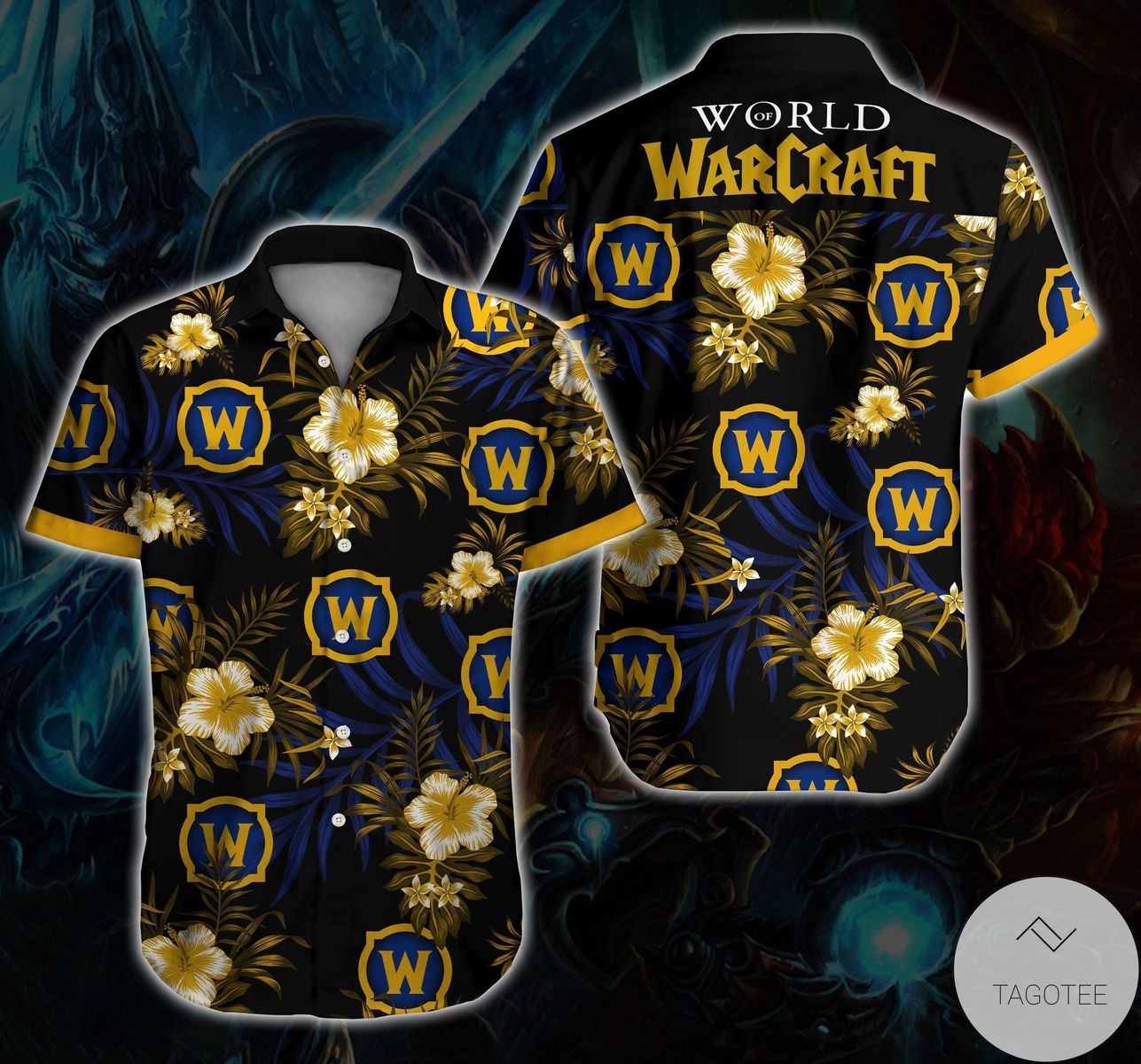 World Of Warcraft Hawaiian Shirt World Of Warcraft Hawaiian Shirt