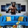 Wrestling Hhh - Movie 5 Panel Canvas Art Wall Decor