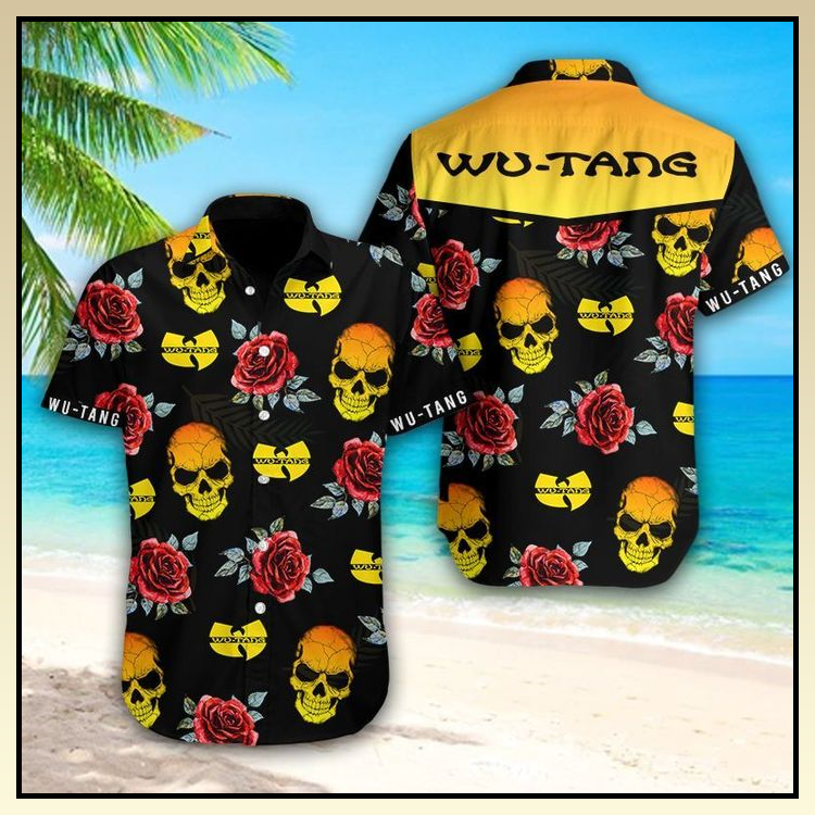Wu Tang Clan Skull Hawaiian Shirt- Limited Edition Wu Tang Clan Skull Hawaiian Shirt- Limited Edition