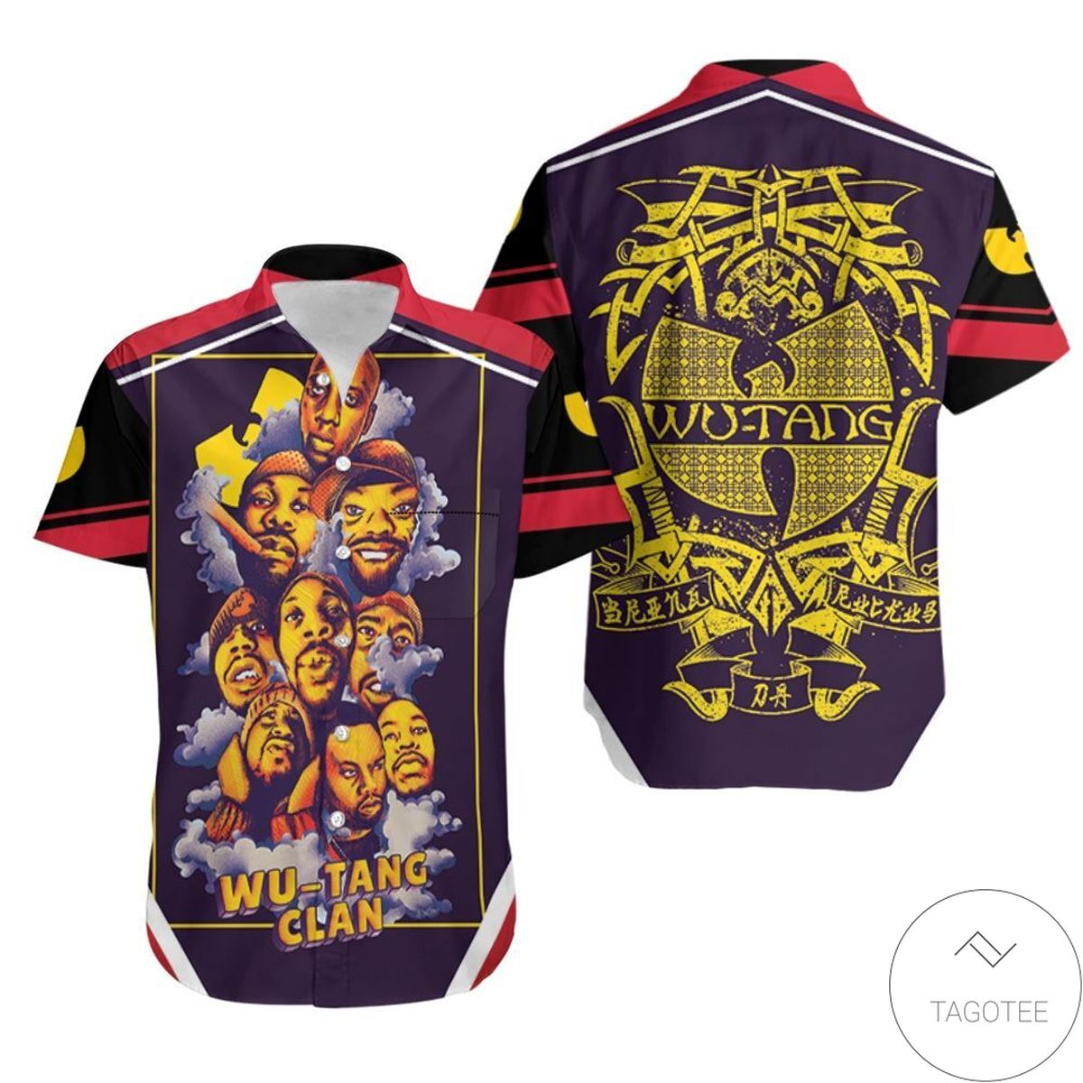 Wu Tang Clan Smoke Hawaiian Shirt Wu Tang Clan Smoke Hawaiian Shirt