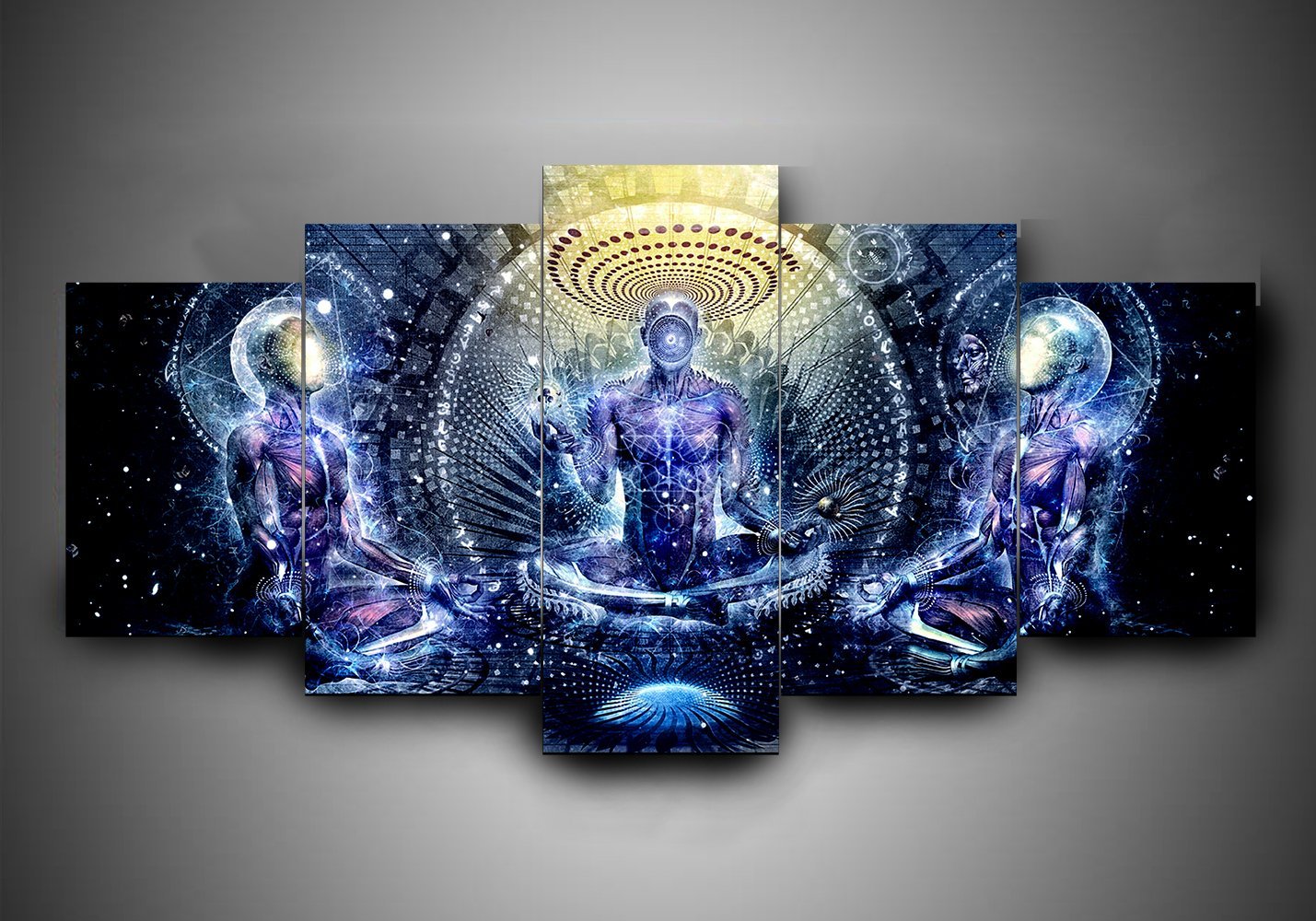 Yoga 2 - Sport 5 Panel Canvas Art Wall Decor Yoga 2 - Sport 5 Panel Canvas Art Wall Decor