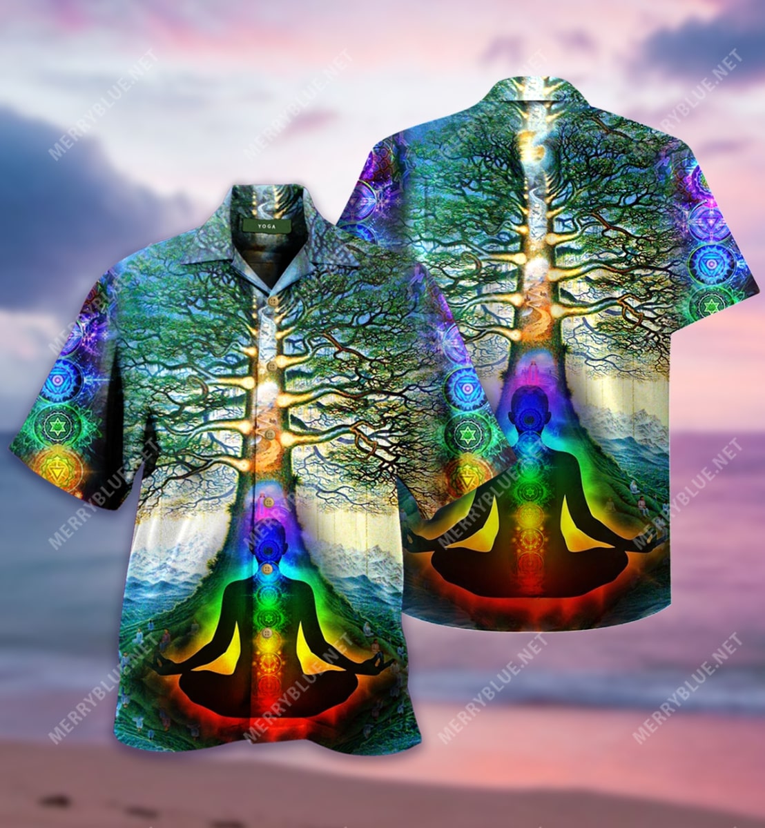 Yoga Tree Of Life All Over Printed Hawaiian Shirt – Maria Yoga Tree Of Life All Over Printed Hawaiian Shirt – Maria