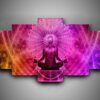 Yoga - Sport 5 Panel Canvas Art Wall Decor